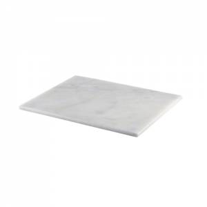 Serveerplateau gn 1/2 afm. 26,5x32,5cm. wit marmer