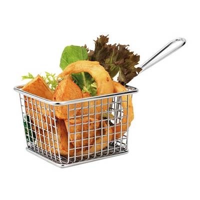 MINI FRIES BASKET DIM. 14X11X8CM. stainless steel