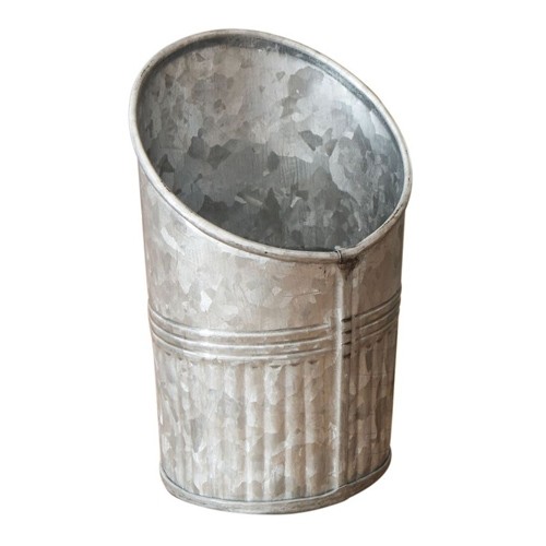 PRESENTATION CUP GALVANIZED DIAM. 8.9CM. HG. 11.4CM. INH. 29CL.