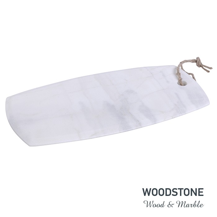 DIMENSIONS DE LA PLAQUE D'ESSAI. 38x17.5CM. MARBRE BLANC WOODSTONE