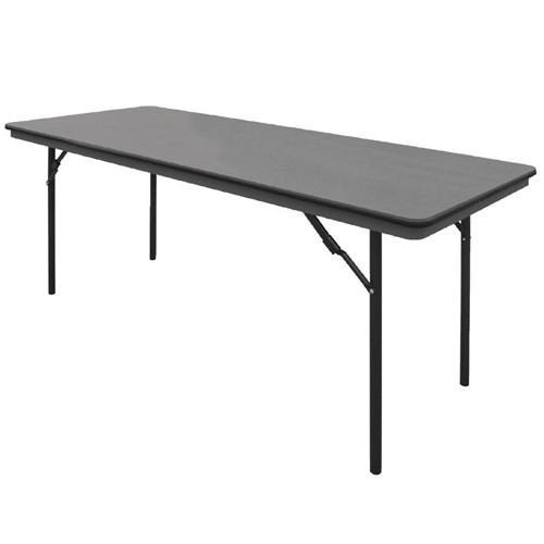 Tafel inklapbaar grijs afm. 183x76x75cm.