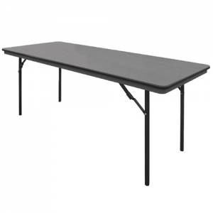 Tafel inklapbaar grijs afm. 183x76x75cm.